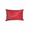 12" X 20" X 5" Firecracker Cowhide  Pillow