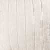Set of Two Off-White Faux Fur Throw Pillow