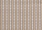 18" X 18" Taupe Polyester Striped Zippered Pillow