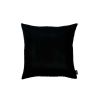 Set of Two 20" Black Throw Pillow Covers