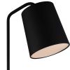 12 X 12 X 73 Black Carbon Floor Lamp