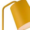 12 X 12 X 73 Yellow Carbon Floor Lamp