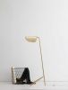 48" Gold Contemporary Geo Floor Lamp