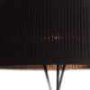 20 X 20 X 69 Black Carbon Floor Lamp