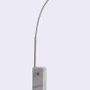 75 X 79 White Aluminum Floor Lamp