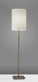 Floor Lamp Classic Silhouette Brass Metal