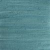 Set of Two 20" Turquoise Cotton And Jute Throw Pillows with Texture