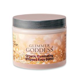 Organic Whipped Body Butter Sexy Level 2 Gold Shimmer Moisturizing & Nourishing Skincare with Natural Ingredients Sultry Glow & Hydration 4.0 oz
