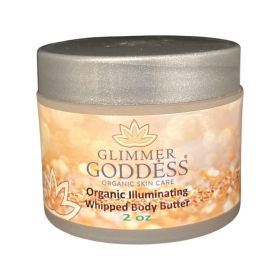 Gold Subtle Color Shimmer Body Butter Travel Size 2 oz Nourish Skin With Vitamins