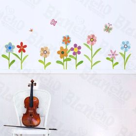 Cheerful Garden - Wall Decals Stickers Appliques Home Decor