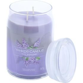 YANKEE CANDLE by Yankee Candle LILAC BLOSSOMS SCENTED LARGE JAR 22 OZ