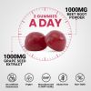 Beet Root Gummies Super Nitric Oxide Beets Supplement Red Beetroot Heart Chews with Grape Seed Power B12 Pomegranate Flavor 60 Chewables Beets