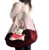 [Naughty Rabbit] 100% Cotton Canvas Shoulder Bag / Swingpack / Travel Bag