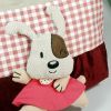 [Naughty Rabbit] 100% Cotton Canvas Shoulder Bag / Swingpack / Travel Bag