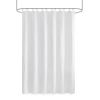 Super Waffle Textured Solid Shower Curtain
