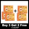 AILKE Skin Brightening Soap -Organic Papaya Soap For Radiant Skin, Clean Stains, Improves Dull Skin, Face & Body & Hands