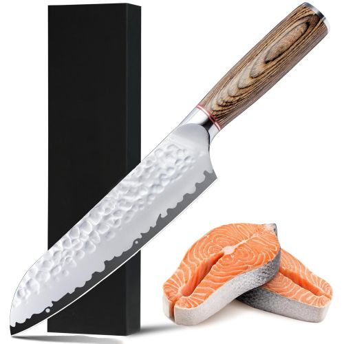 Chef Knife, Kiritsuke Knife, Santoku Knife, Boning Knife, Japanese Sharp Vegetable Knife Professional Slicing Knife With Rosewood Handle And Gift Box