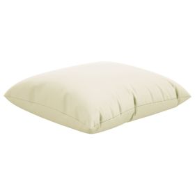 vidaXL Perne de canapea, 4 buc., crem, 50x50 cm, textil (Option: as picture)