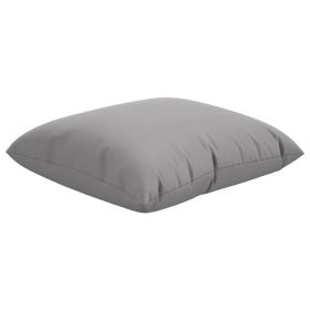 vidaXL Sofa Cushions 4 pcs Grey 60x60 cm Fabric (Option: as picture)