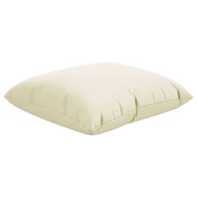 vidaXL Perne de canapea, 4 buc., crem, 60x60 cm, textil (Option: as picture)