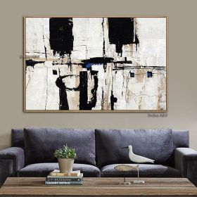 Oil Painting Handmade Hand Painted Wall Art Mintura Modern Abstract Landscape Picture For Home Living Room hallway bedroom luxurious decorative p (size: 150x220cm)