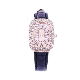 Watch Ladies Fashion Suit Drainage Women's (Color: Black watch)