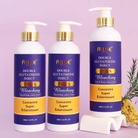 AILKE Premium Lightening SkinCare Kit, Dark Spots Corrector Cream for Uneven Skin Tone, Bleaching Serum, Smooth, Soft Skin (Color: 3 Bottle Lotion)