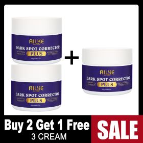 AILKE Skin Lightening Bleaching Cream, Remove Melanin, Black Spots, Cleaning, For Dark Skin, Black Skin, And Caramel Skin (Color: Buy 2 get 1 free)