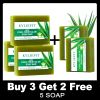 KYLIEFIT Natural Aloe Vera Soap Bar- Face, Hand, and Body Wash - Cleansing & Moisturizing, Anti Spots, Smooth Skin, 200g /7 oz