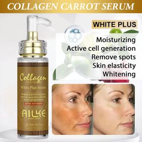 AILKE Collagen Whitening Kit, Clean Stains, Moisturizer, Hydration, Dark Spots Removal Cream, Brightening Body Lotion, Beauty (Color: 100ML SERUM)