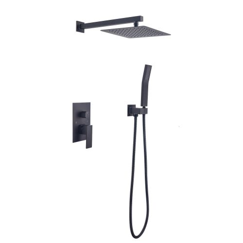 10 Inch Shower Head Bathroom Luxury Rain Shower Complete Combo Set Wall Mounted 10 Inch Shower Head Bathroom Luxury Rain Shower Complete Combo Set Wall Mounted