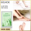 Kameel Melk Voet Masker Alo�� Vera Peeling Voeten Masker Exfoliating Sok Scrub Voor Pedicure Anti Crack Verwijderen Dode Huid Voet patch Care