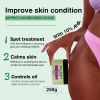 Natural Vanilla & Aloe Perfect Combination Scrub, With 10% AHA, Spots Treatment, Calms The Skin, Grease Control, For Face & Body