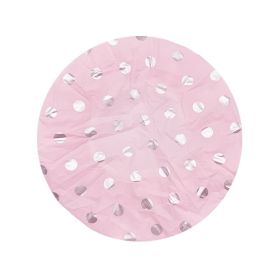 011 Zippered Shower Cap (Color: Pink)